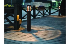 Malmbergs Pollare Fenix, 9W LED, Mörkgrå, IP54* Utomhusarmaturer, Stolpar|Pollare & Grindlyktor