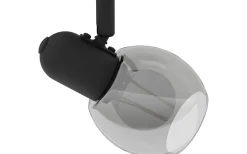 Avlånga Takspotlights|Takspot Med 2 Lampor<Eglo Pollica Takspotlight 37cm Svart