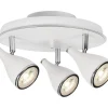 Cottex Pollux Takspotlight 25cm 3xGU10 Vit* Hall & Trappa|Runda Takspotlights