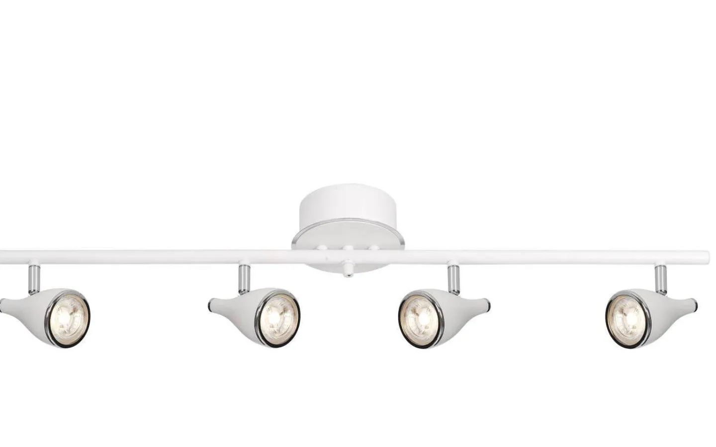 Hall & Trappa|Avlånga Takspotlights<Cottex Pollux Takspotlight 83cm 4xGU10 Vit