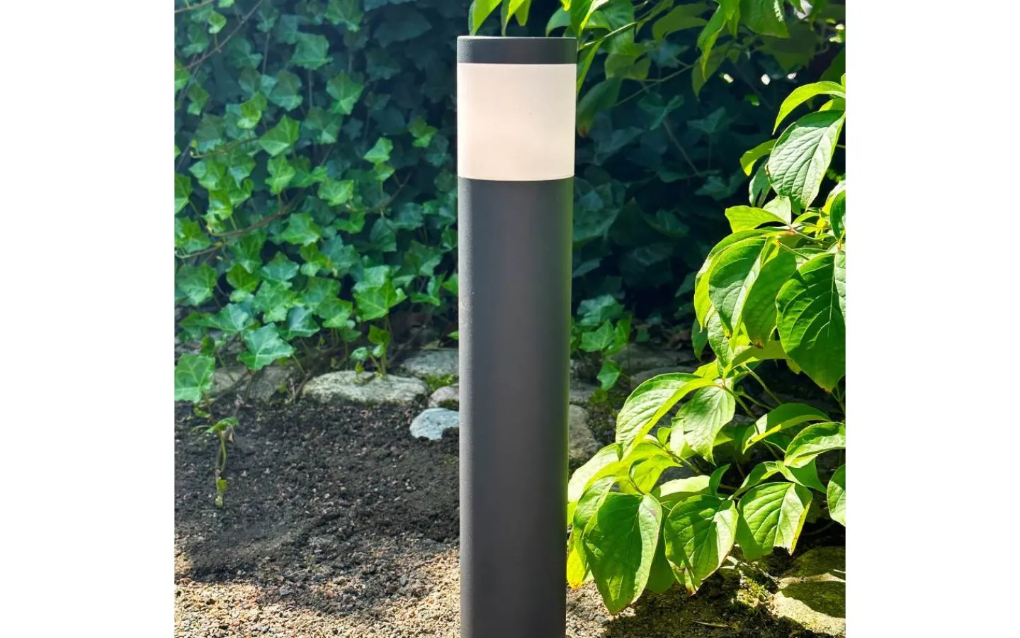 Lightson Polly Pollare 38cm GU5,3 LED 3000K 5W Antracit* Lightson Garden Plug & Play