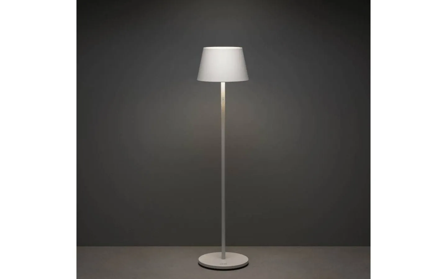 Uppladdningsbara Lampor Utomhus|Uppladdningsbara Lampor Utomhus<Konstsmide Pomezia Uppladdningsbar Golvlampa 150cm Vit IP54