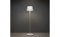 Uppladdningsbara Lampor Utomhus|Uppladdningsbara Lampor Utomhus<Konstsmide Pomezia Uppladdningsbar Golvlampa 150cm Vit IP54