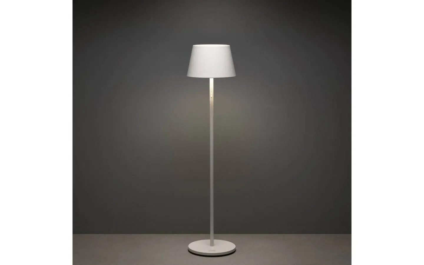 Uppladdningsbara Lampor Utomhus|Uppladdningsbara Lampor Utomhus<Konstsmide Pomezia Uppladdningsbar Golvlampa 150cm Vit IP54