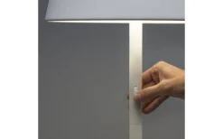 Uppladdningsbara Lampor Utomhus|Uppladdningsbara Lampor Utomhus<Konstsmide Pomezia Uppladdningsbar Golvlampa 150cm Vit IP54