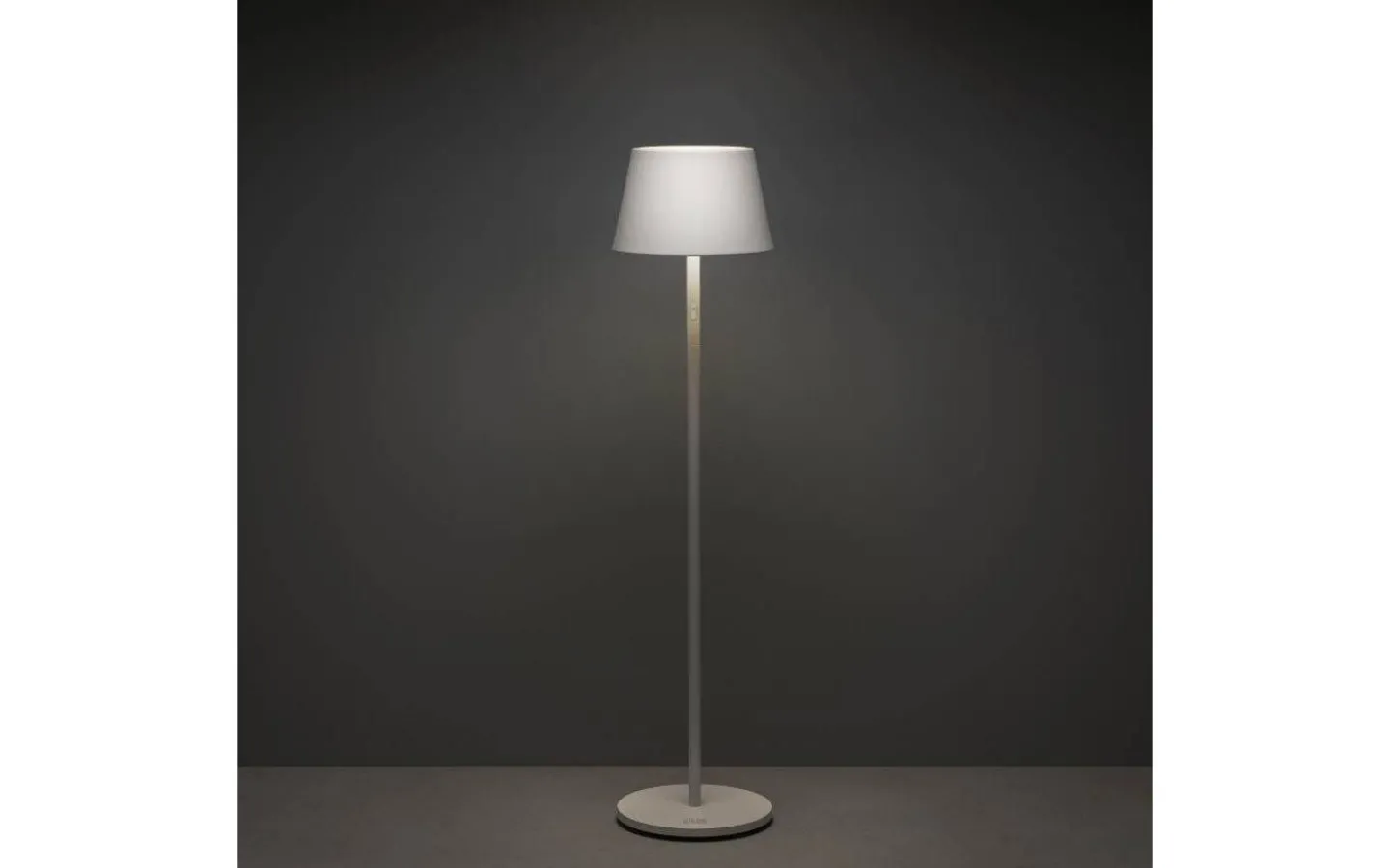 Uppladdningsbara Lampor Utomhus|Uppladdningsbara Lampor Utomhus<Konstsmide Pomezia Uppladdningsbar Golvlampa 150cm Vit IP54