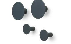 Klädhängare & Klädvård<Blomus Ponto Väggkrokar 4-pack Gunmetal