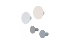 Klädhängare & Klädvård<Blomus Ponto Väggkrokar Set/4 Warm Gray/Tradewinds/Micro Chip/Moonbeam