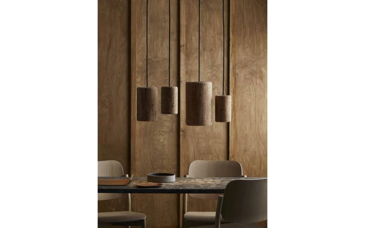 Belid Porto Fönsterlampa 30cm Svartstruktur/Kork* Fönsterlampor