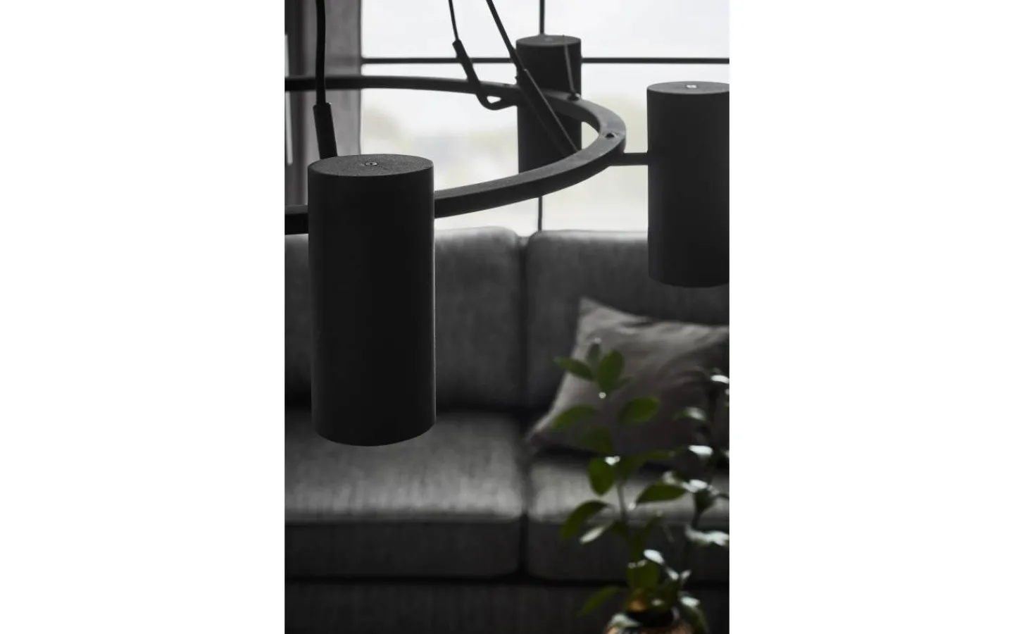 Stora Taklampor Ø70-150 Cm<Markslojd Porto Taklampa 73cm Svart