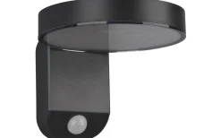 Reality Posadas solcellsVägglampa antracitfärgad rörelsesensor IP44* Solcellslampor Vägg|Visa Alla Solcellslampor