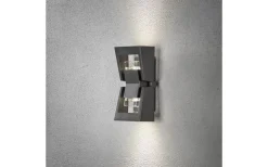 Konstsmide Potenza Vägglampa Antracit IP54* Vägglampor Utomhus