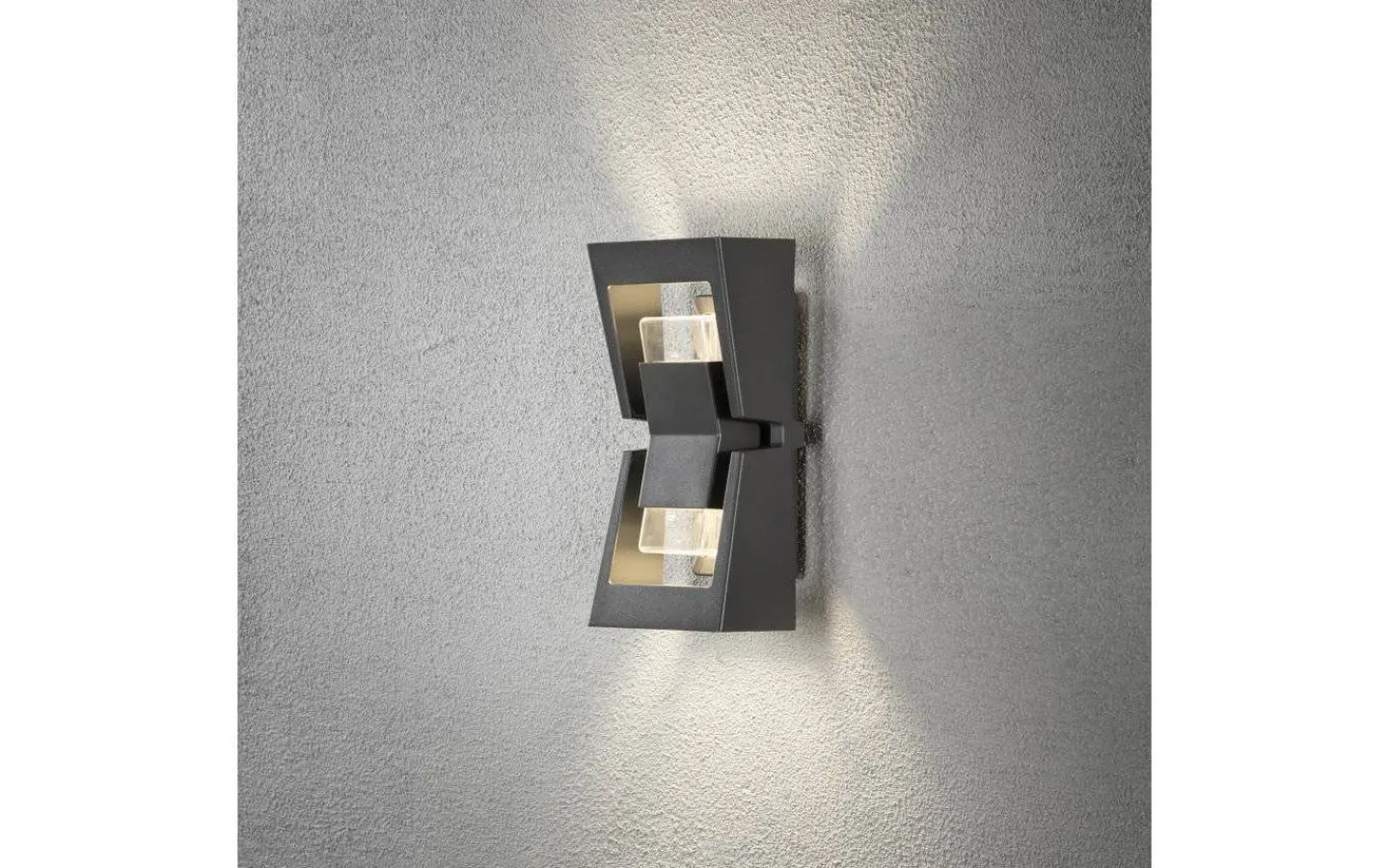 Konstsmide Potenza Vägglampa LED Antracit IP54* Vägglampor Utomhus