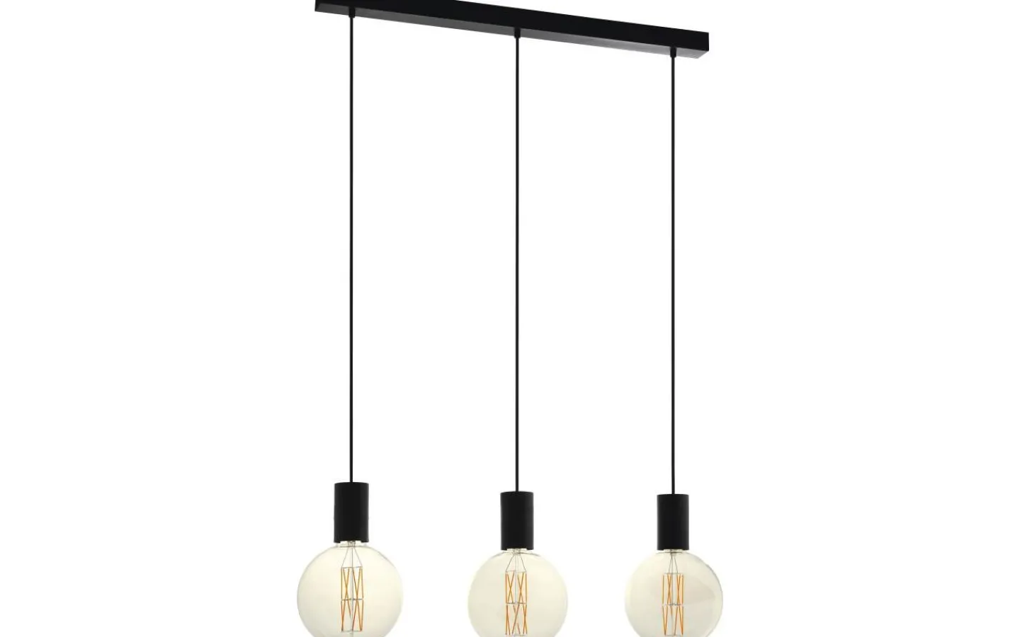 Eglo Pozueta Taklampa 84cm Svart* Avlånga Taklampor