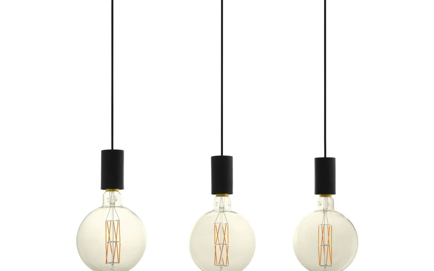 Eglo Pozueta Taklampa 84cm Svart* Avlånga Taklampor