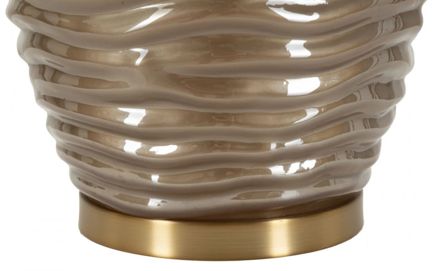 Prag Bordslampa 79cm Brun