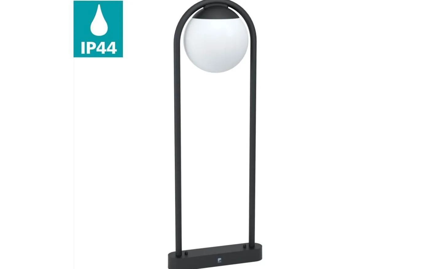 Prata Vecchia Pollare 85cm Svart IP44