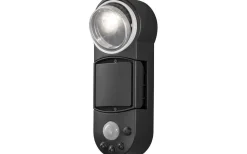 Led Strålkastare<Konstsmide Prato Batteridriven Vägglampa 1W LED Rörelsevakt Svart