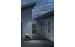 Prato Batteridriven Vägglampa LED 1W Rörelsevakt Svart