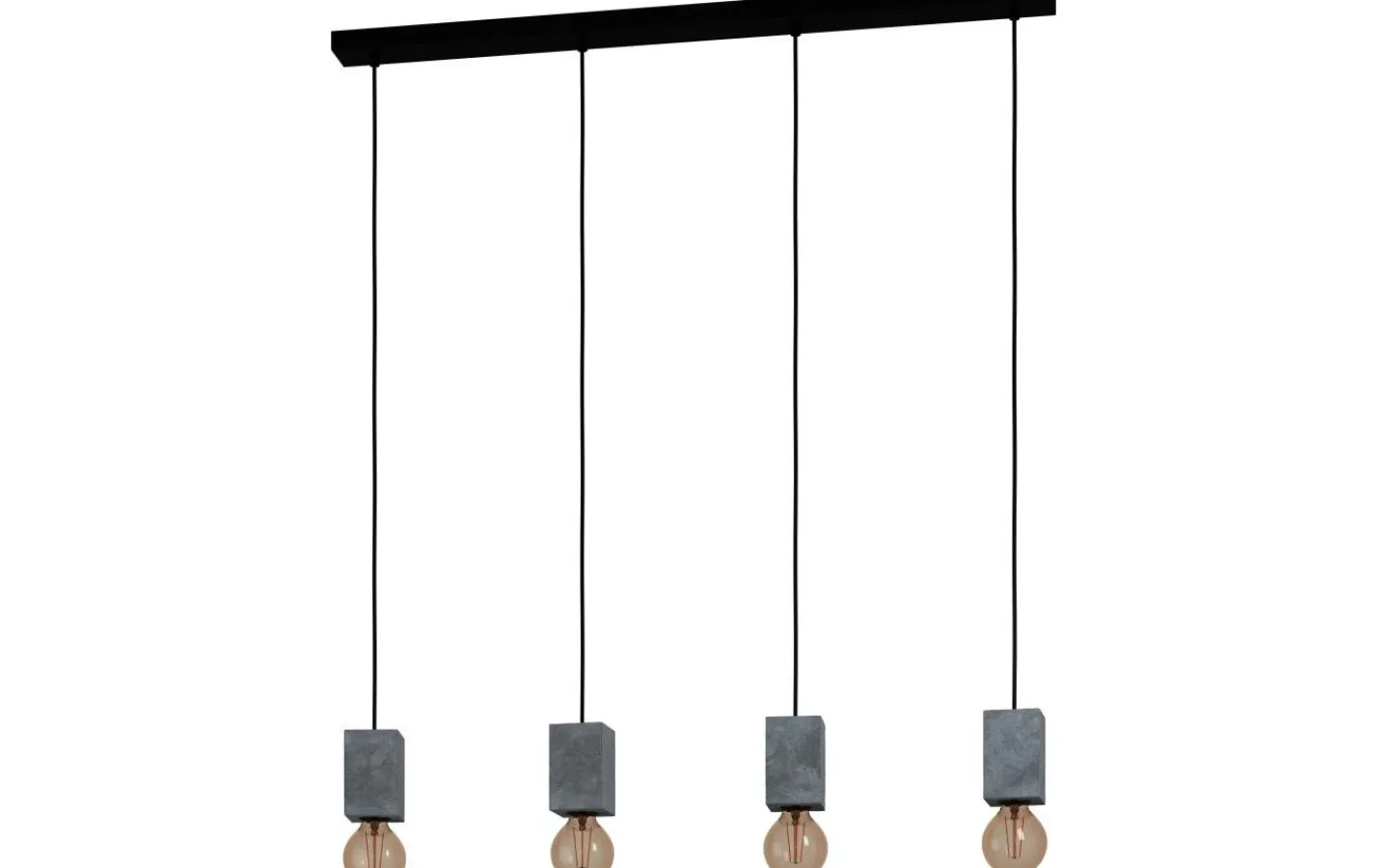 Eglo Prestwick 3 Taklampa 93cm Grå* Avlånga Taklampor