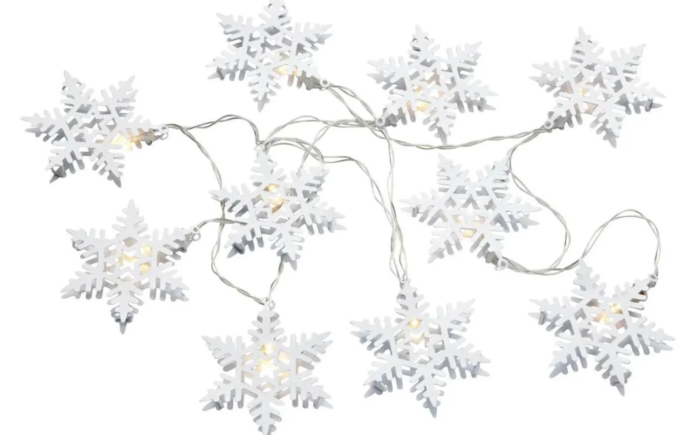 Prince Batteridriven Inneslinga 1,85m 10 lampor Vit