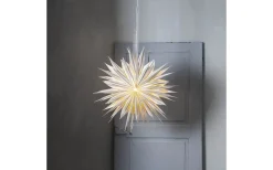 Star Trading Print Julstjärna 60cm Vit/Beige* Exklusiva Pappersstjärnor|Visa Alla Julstjärnor