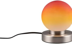 Prinz II Bordslampa E14 borstat stål/orange