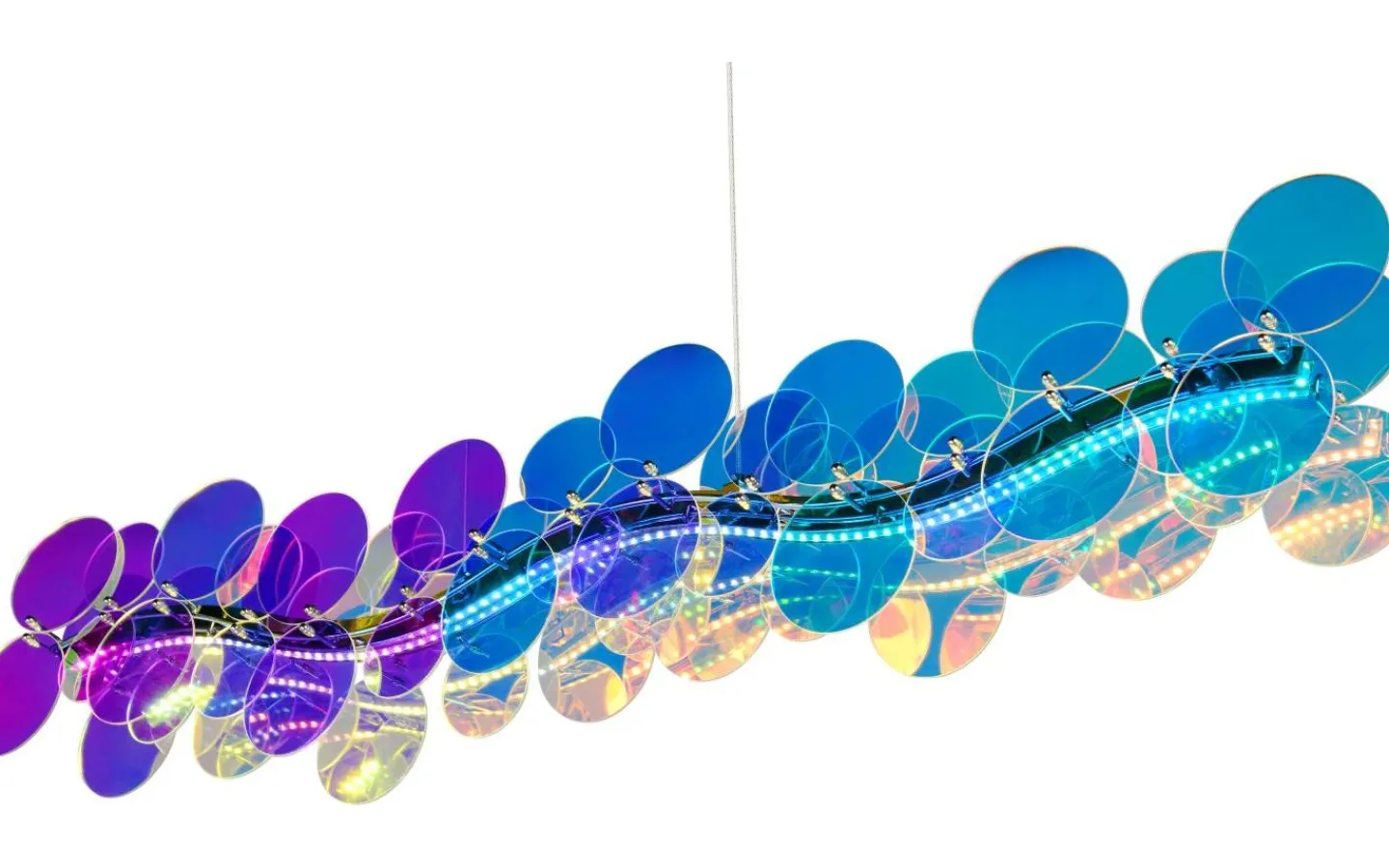 Reality Pulse Taklampa LED i krom* Avlånga Taklampor