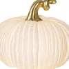 Inomhusdekorationer Batteri<Star Trading Pumpkin Bordsdekoration 15cm Vit