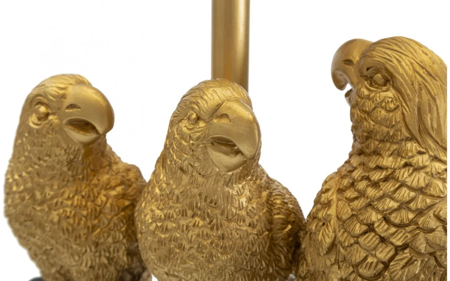 Mauro Ferretti Punto Bordslampa Papegojor 62,5cm Guld/Svart* Bordslampor