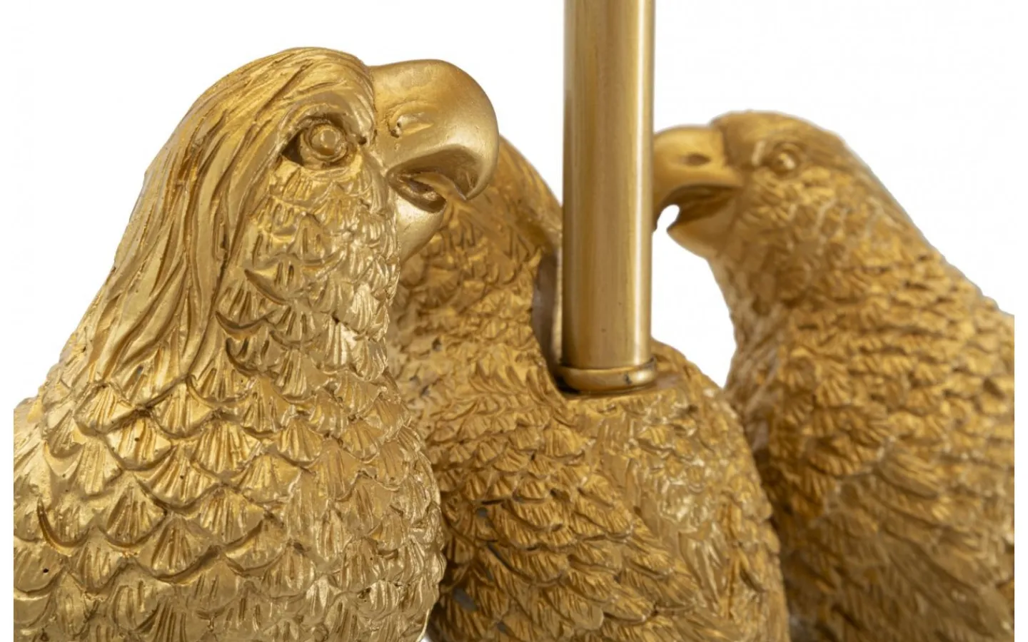 Mauro Ferretti Punto Golvlampa Papegojor 164,5cm Guld/Svart* Golvlampor