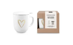 Koppar & Muggar<PPD Pure Heart Gold Temugg m Tesil 35 cl