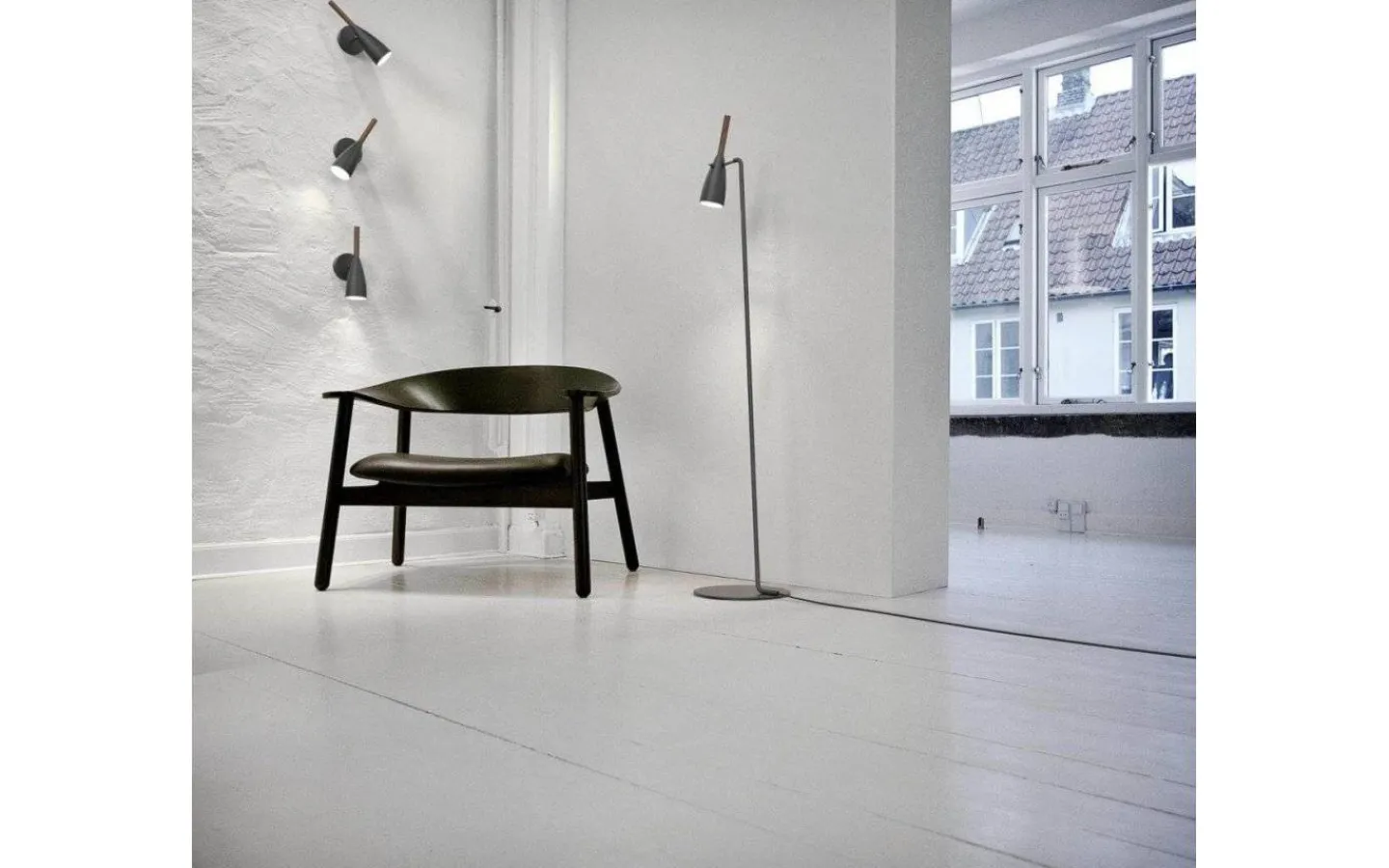 Design for the people Pure Vägglampa Grå* Sovrum|Läslampor