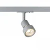 Skensystem<Rendl Purina 1-Fas Spotlight GU10 Silvergrå
