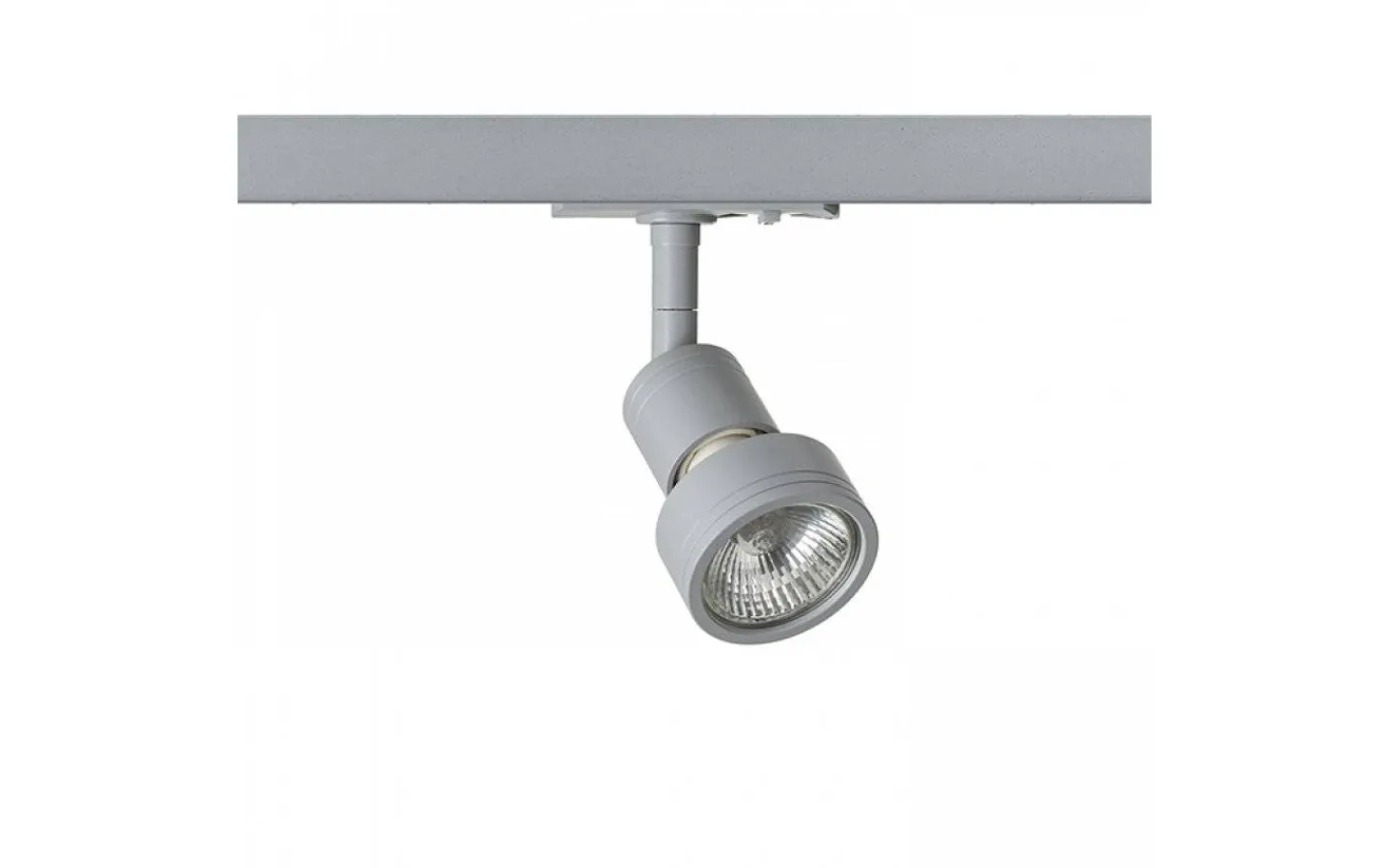 Skensystem<Rendl Purina 1-Fas Spotlight GU10 Silvergrå
