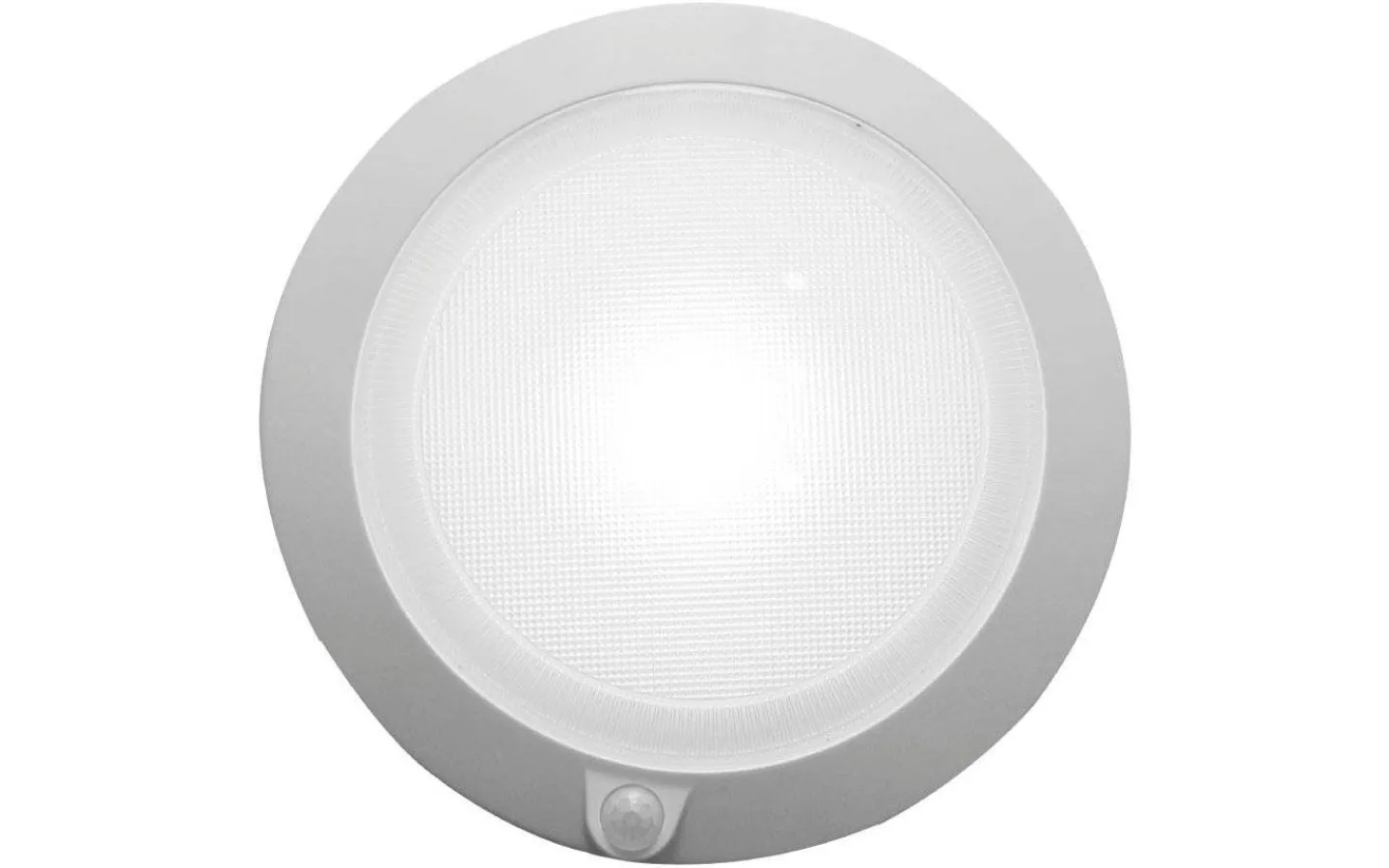 Halo Design Push Batteridriven Plafond LED med Senor/Timer Ø18cm Vit* Inomhusdekorationer Batteri