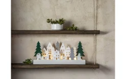 Star Trading Puzzel Batteridriven Juldekoration 37cm* Batteri Julpynt Inomhus