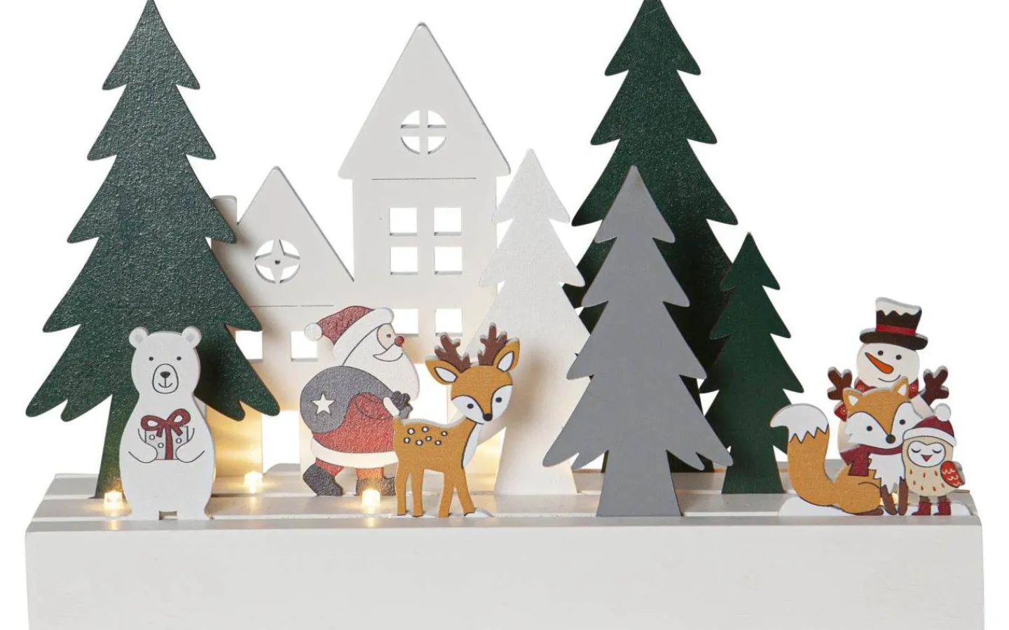 Batteri Julpynt Inomhus<Star Trading Puzzel Batteridriven Juldekoration 25cm