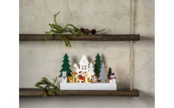 Batteri Julpynt Inomhus<Star Trading Puzzel Batteridriven Juldekoration 25cm