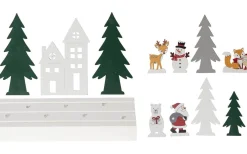 Batteri Julpynt Inomhus<Star Trading Puzzel Batteridriven Juldekoration 25cm