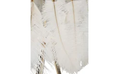 Golvlampor<Mauro Ferretti Quinto Golvlampa Fjäderställ 147cm Vit/Guld