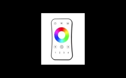 Teralite Smarta Hem|12V Led Slinga<TeraLite LED R8-4 Zoner Fjärrkontroll RGB/RGBW till V4 Mottagare