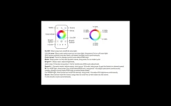 Teralite Smarta Hem|12V Led Slinga<TeraLite LED R8-4 Zoner Fjärrkontroll RGB/RGBW till V4 Mottagare