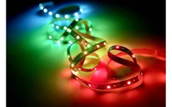 Racer LED-remsa 5m RGB-IC+3000K Komplett Kit Svart