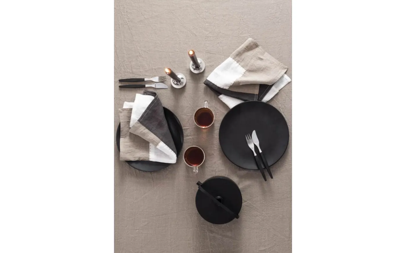 Ragna Servetter Beige 2-pack