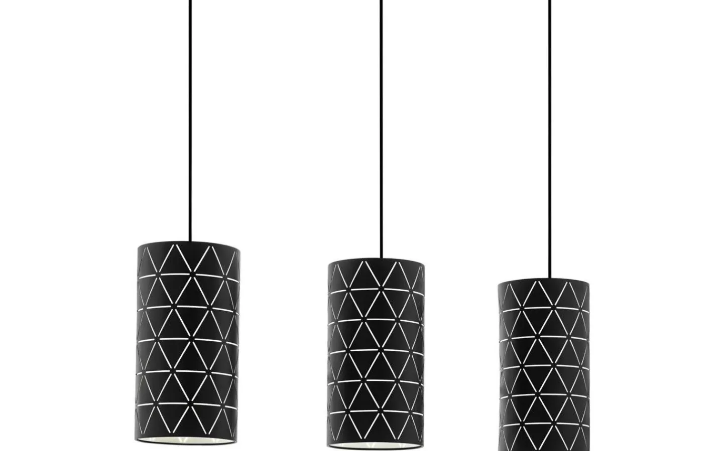 Eglo Ramon Taklampa 86cm Svart* Avlånga Taklampor