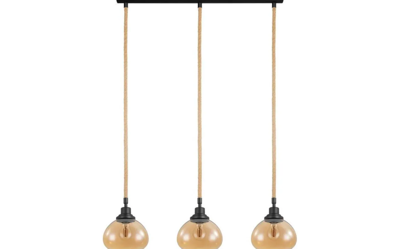 Rampside Taklampa 90cm 3L Svart/Amber