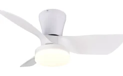 Takfläktar<Reality Randers Takfläkt 76cm LED matt vit