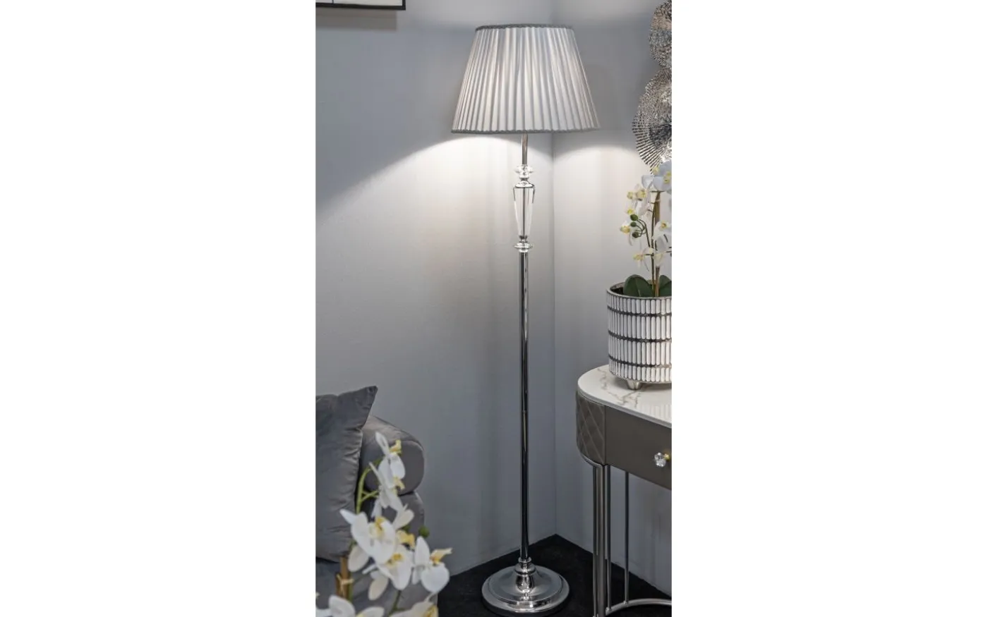 Rapido Golvlampa 164cm Silver