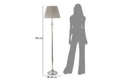 Rapido Golvlampa 164cm Silver